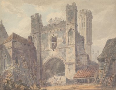 St. Augustines poort, Canterbury door Joseph Mallord William Turner